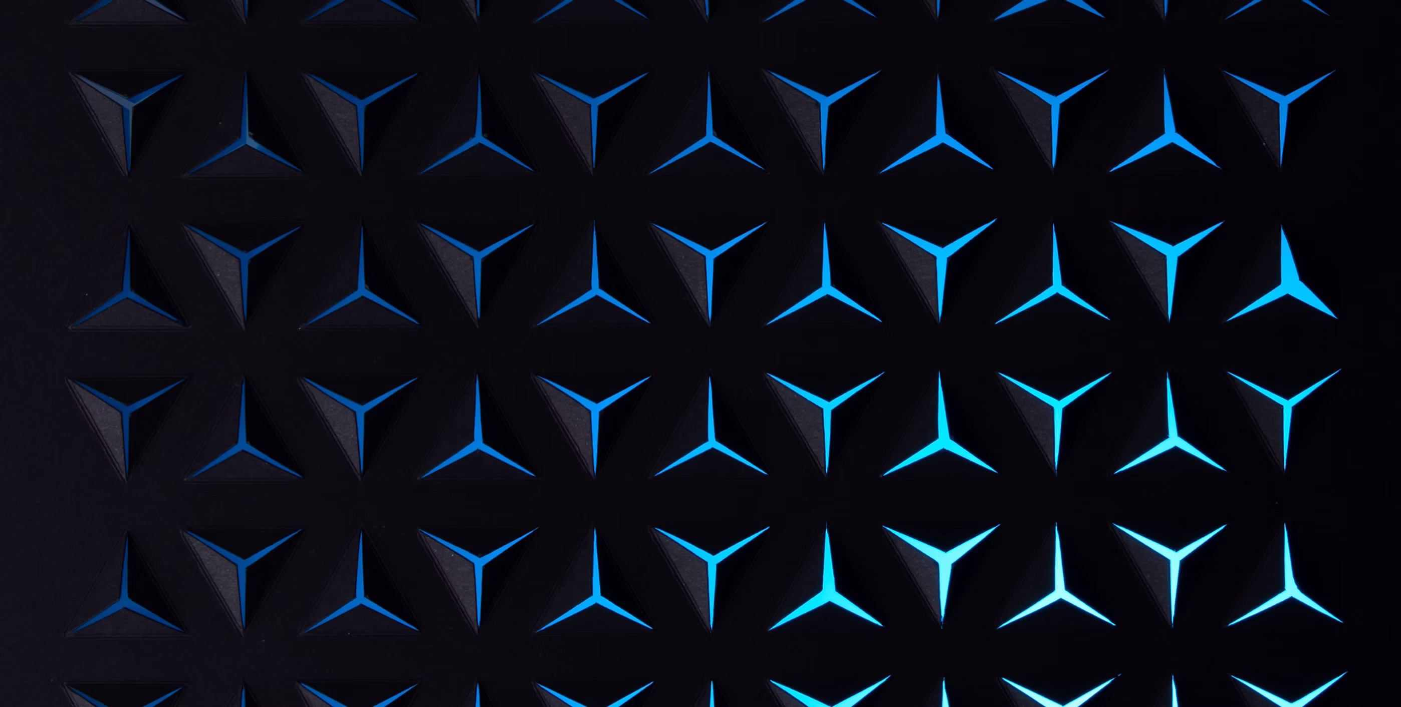 Geometric Blue Pattern