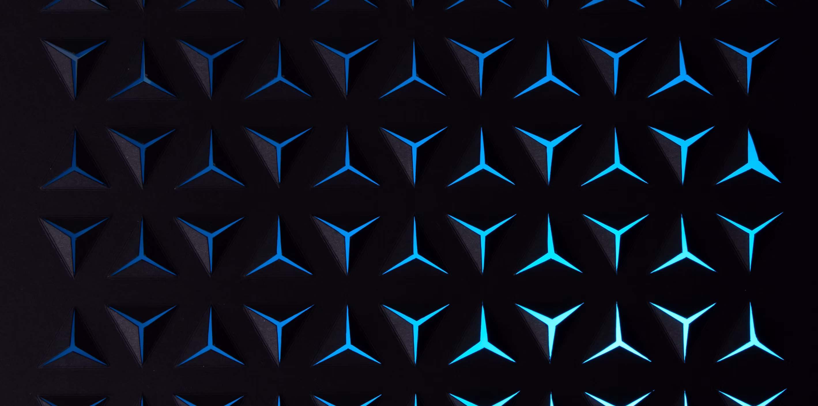 Geometric Blue Pattern